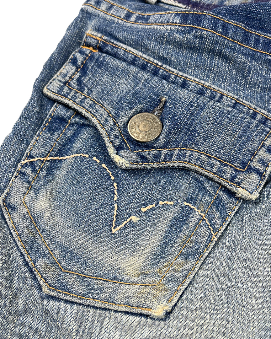 Denim Mini Skirt