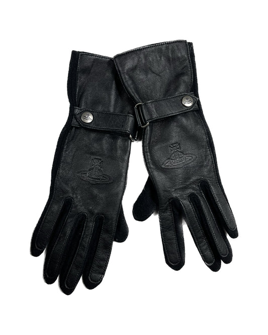 Leather Orb Gloves