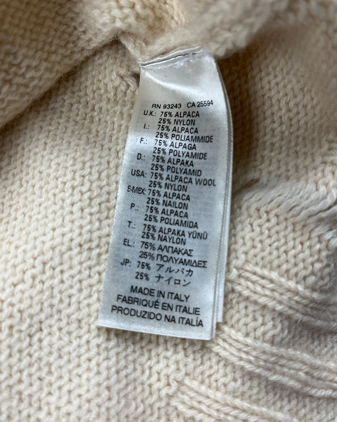 Distressed Open Knit Sweater