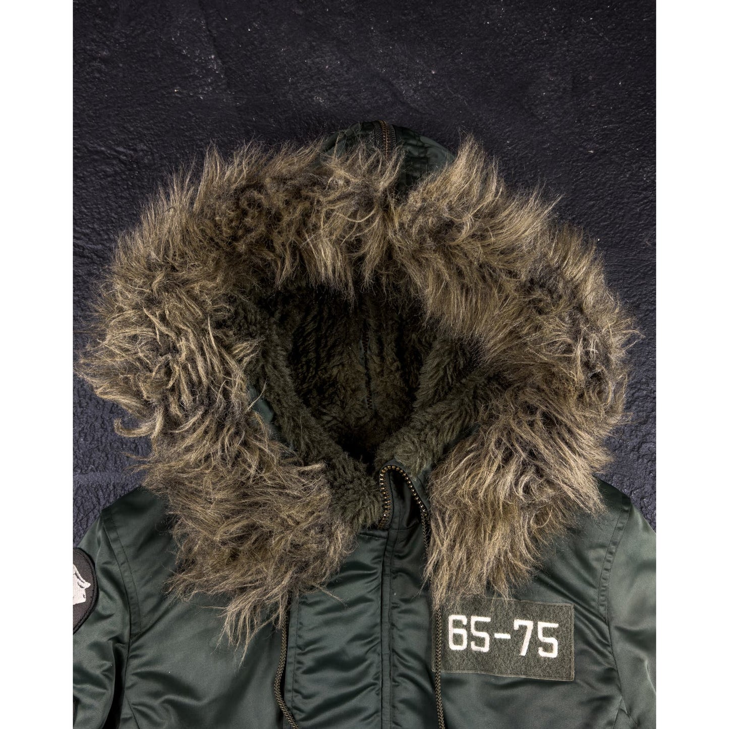 Fur Hood Flight Jacket