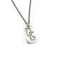 .925 Dog Tag Necklace
