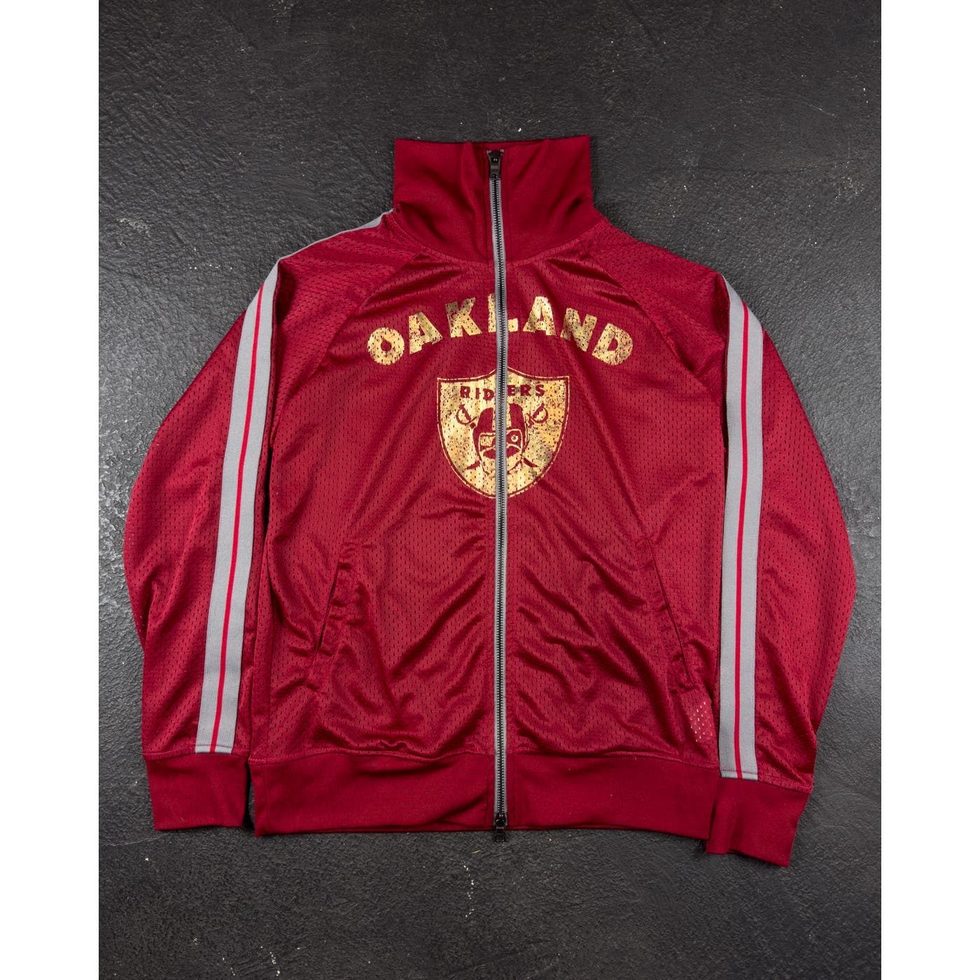 Mesh Zip-up Track Jacket