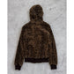 Cheetah Fur Zip-up Hoodie