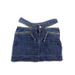 Orb Denim Mini-skirt