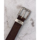Leather Logo Belt
