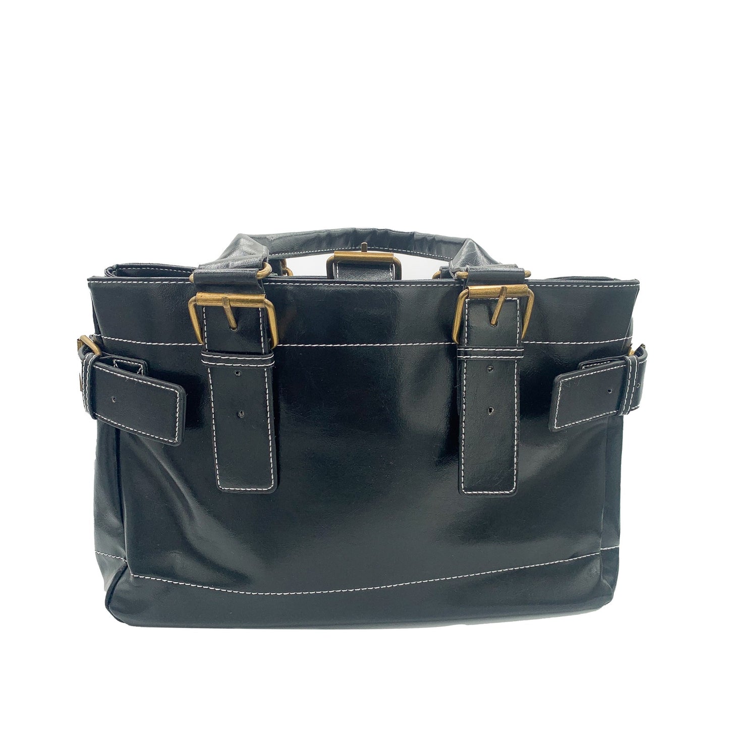 Black Leather Handbag