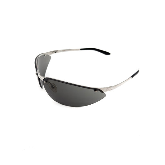 "Faster" Semi-Rimless Sunglasses