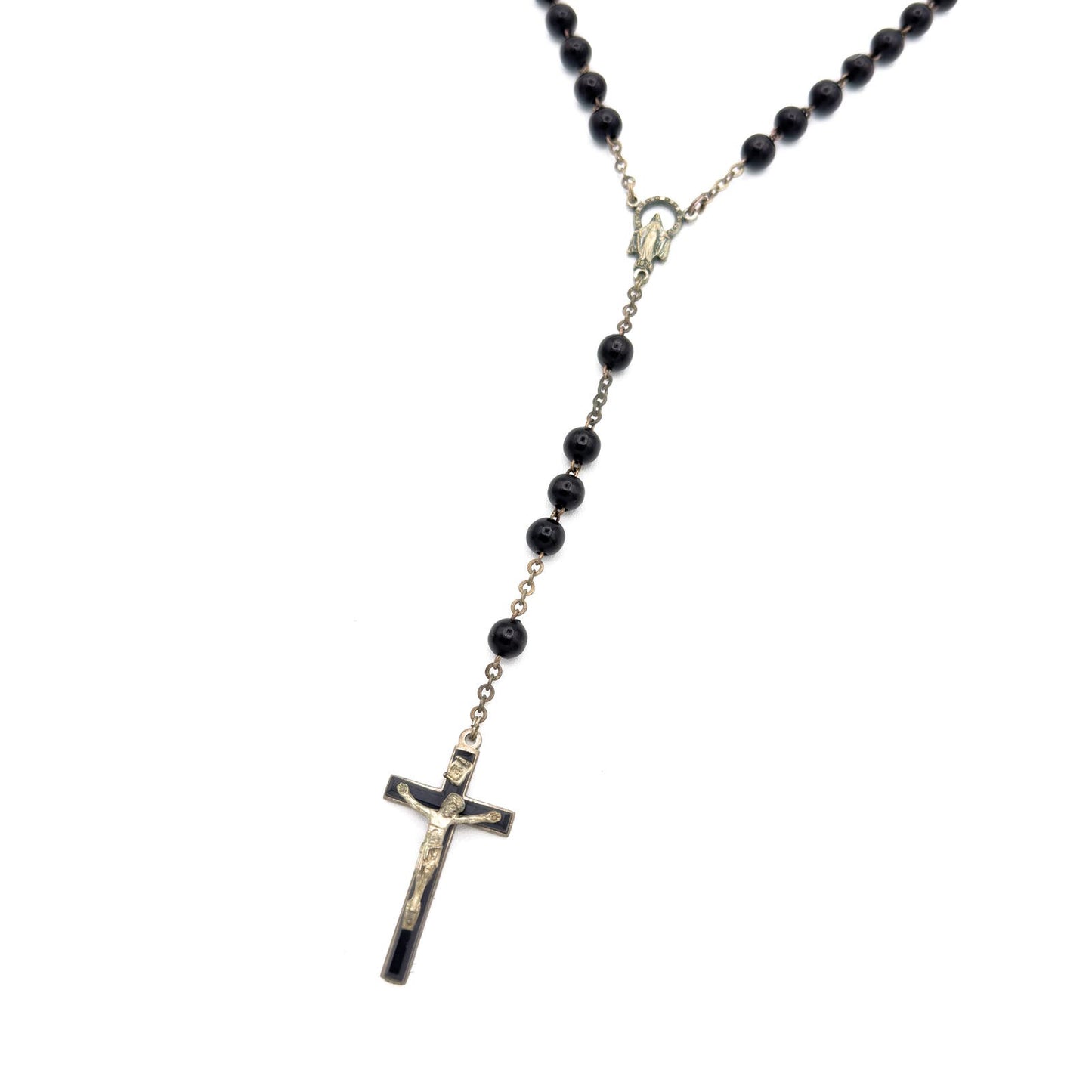 Wood Bead Rosary