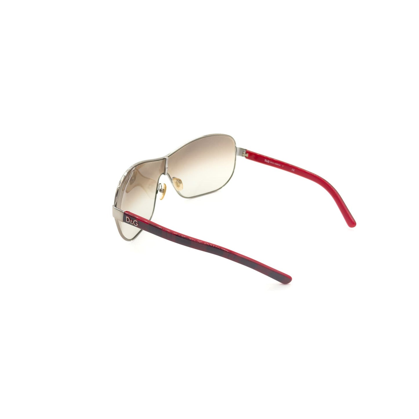 Plaid Shield Sunglasses