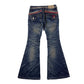 Lolita Mud-wash Flare Denim