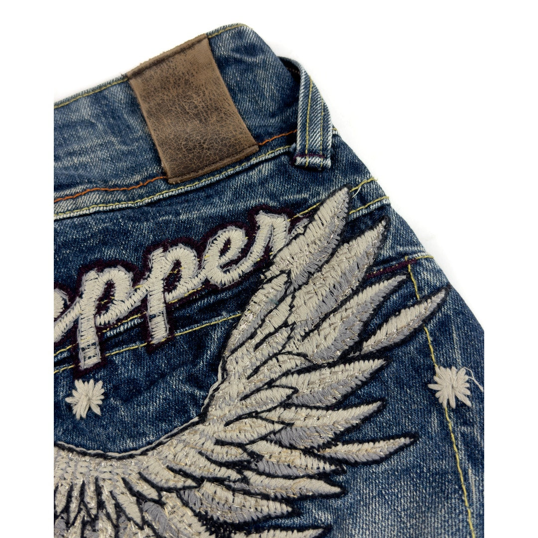 Embroidered Denim