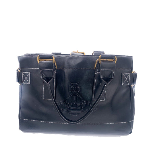 Black Leather Handbag