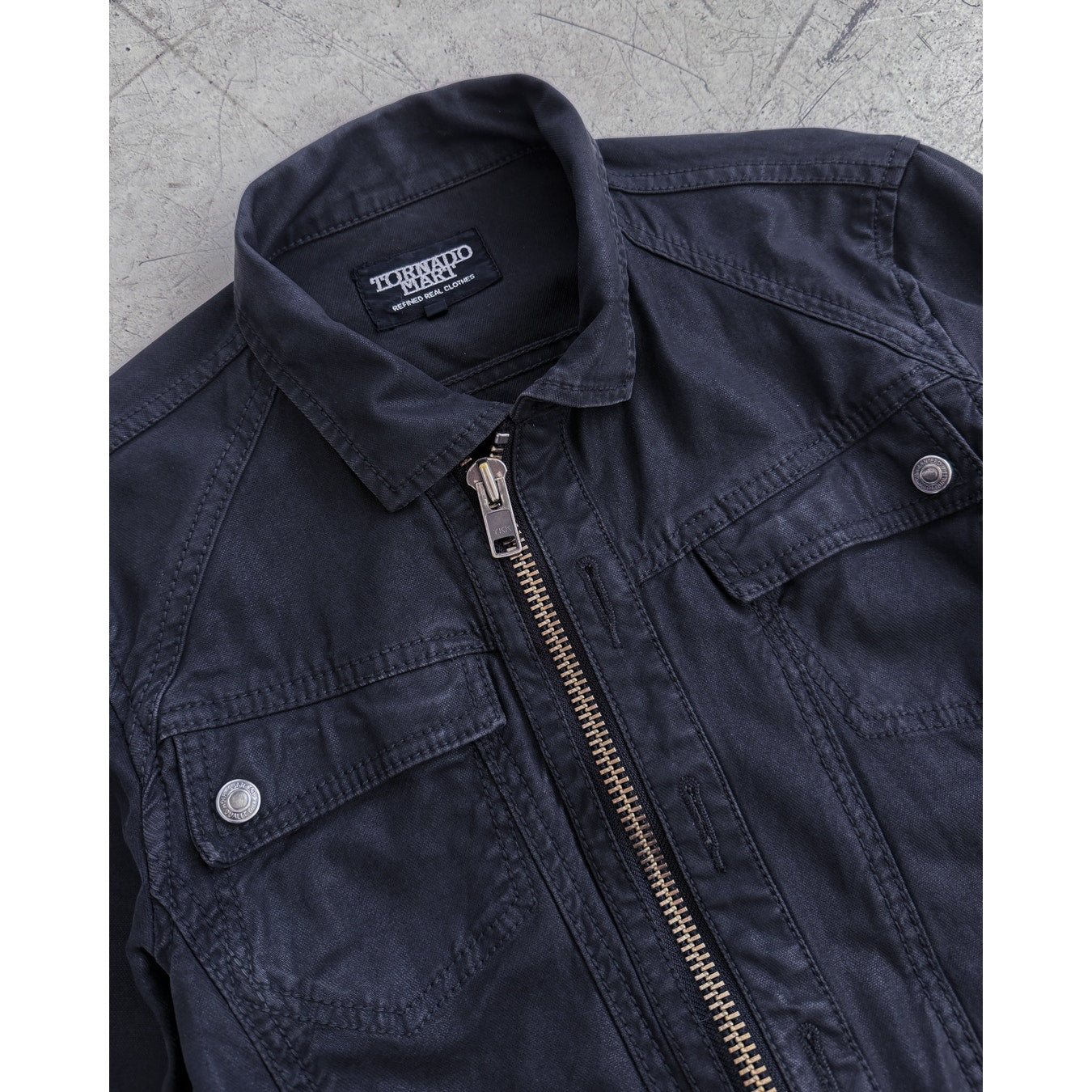 Waxed Denim Jacket