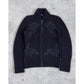 Skull Zip-up Sweater