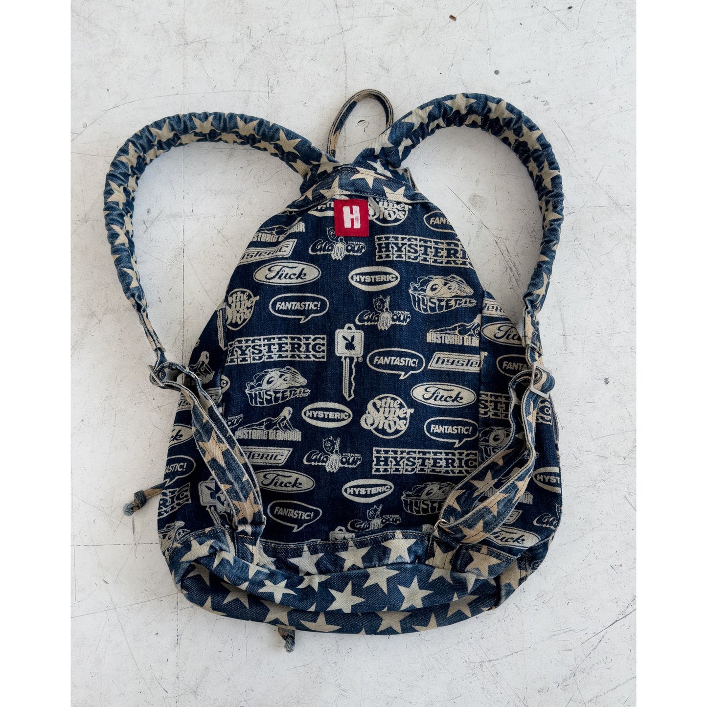 Denim Backpack