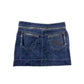 Orb Denim Mini-skirt