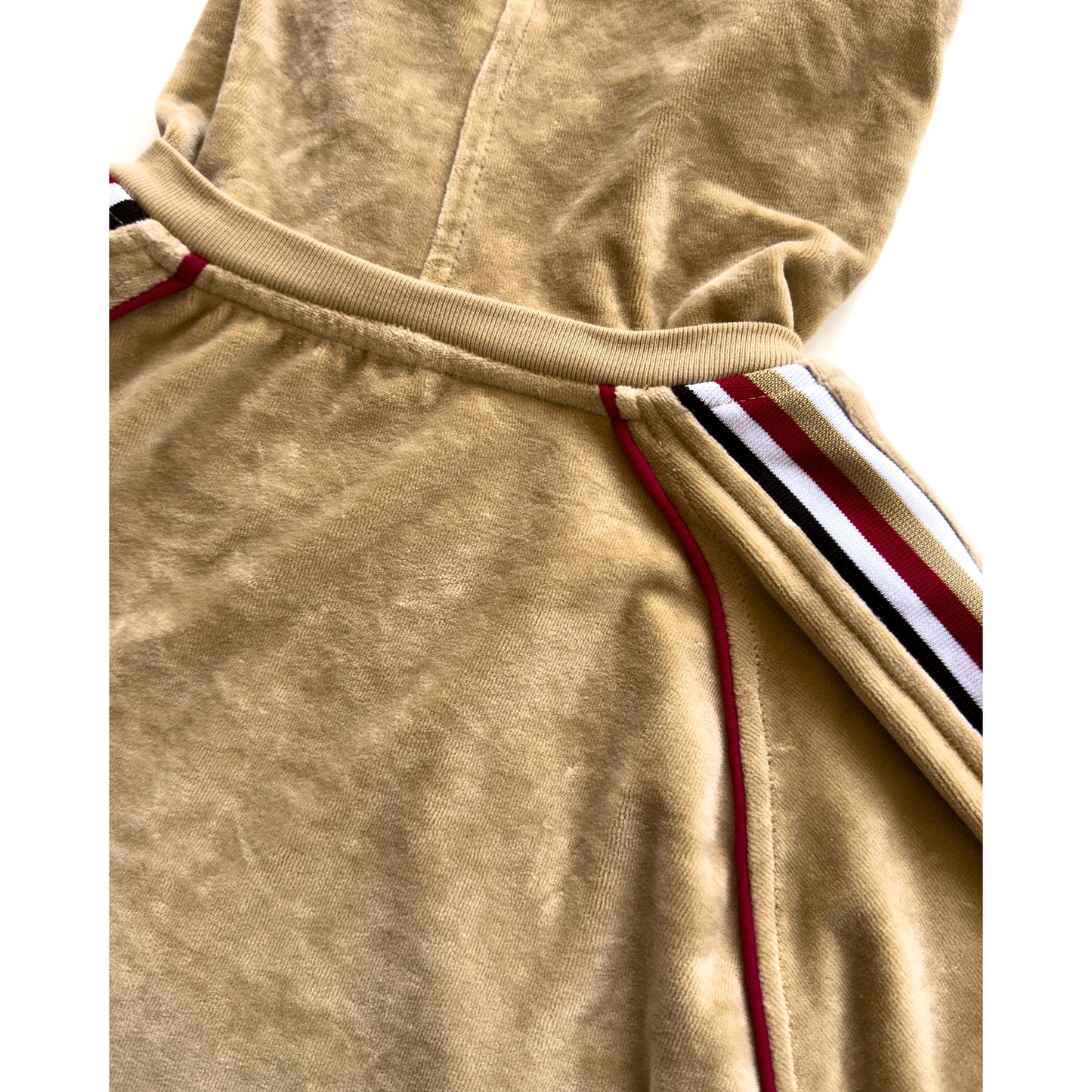 Velour Zip-up Hoodie