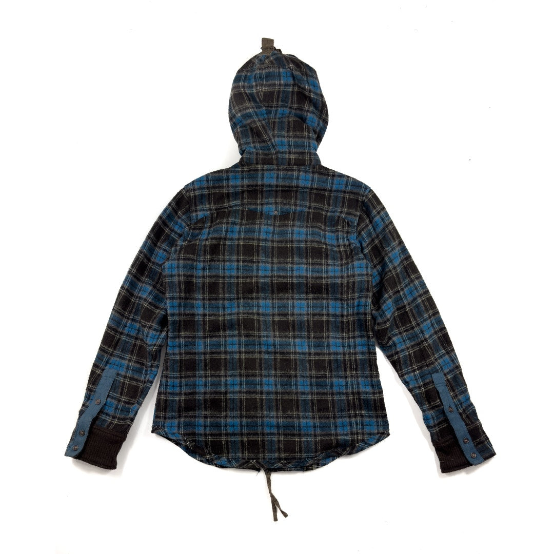 Full-zip Flannel Hoodie