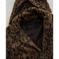 Cheetah Fur Zip-up Hoodie