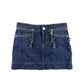 Orb Denim Mini-skirt