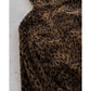 Cheetah Fur Zip-up Hoodie