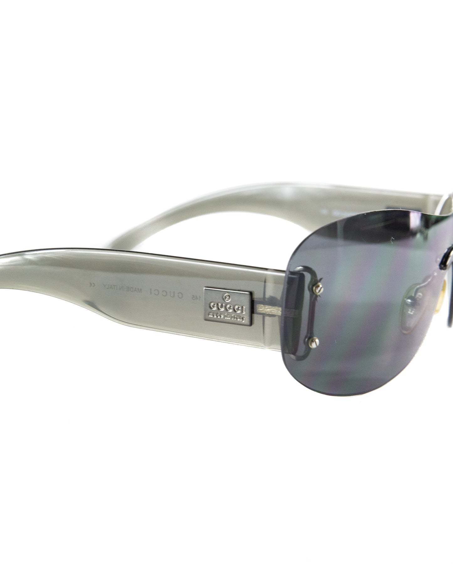 Translucent Shield Sunglasses