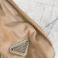 Lucite Handle Tessuto Shoulder Bag