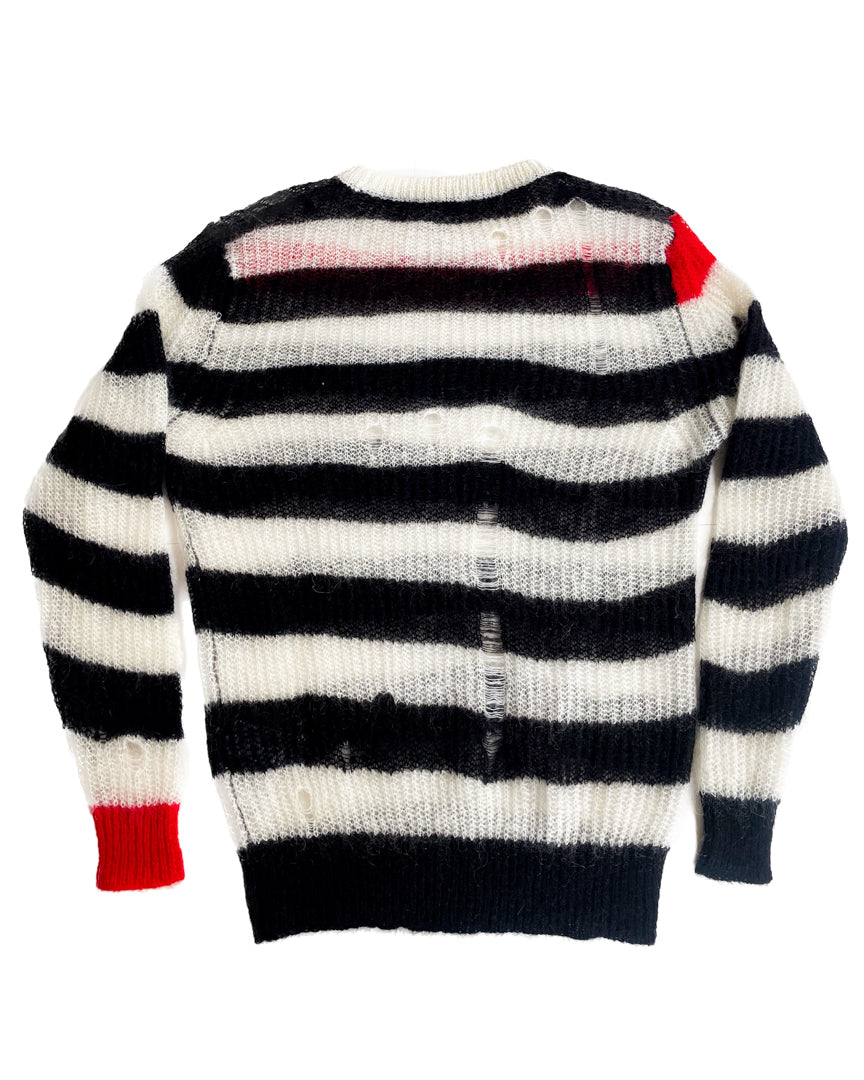 Mohair Open Knit Sweater