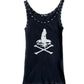 Studded Graphic Tank