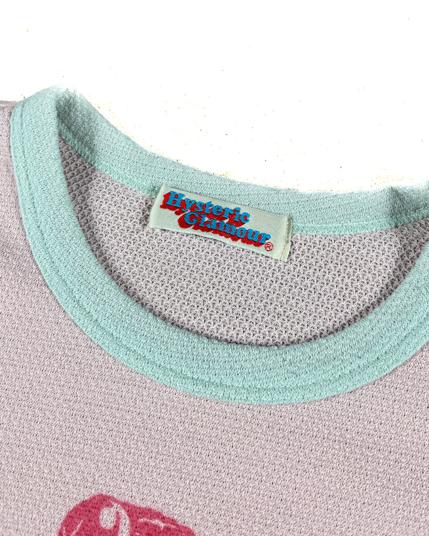 Knit Graphic Baby Tee