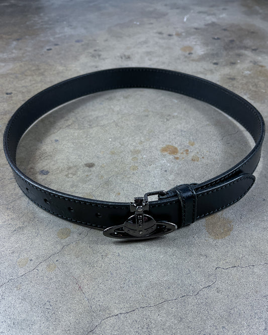 Leather Orb Belt