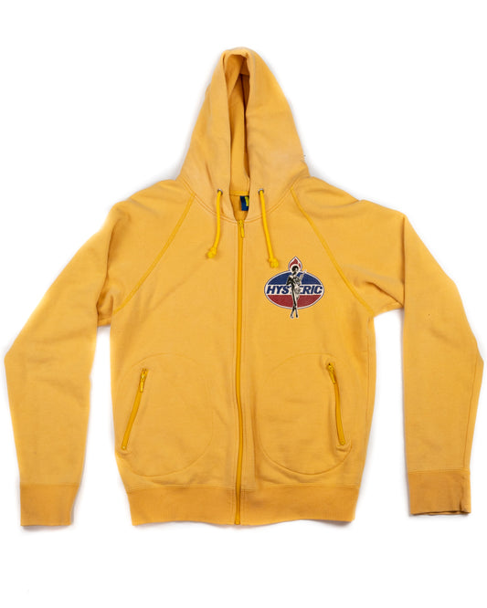 Zip-up Graphic Hoodie