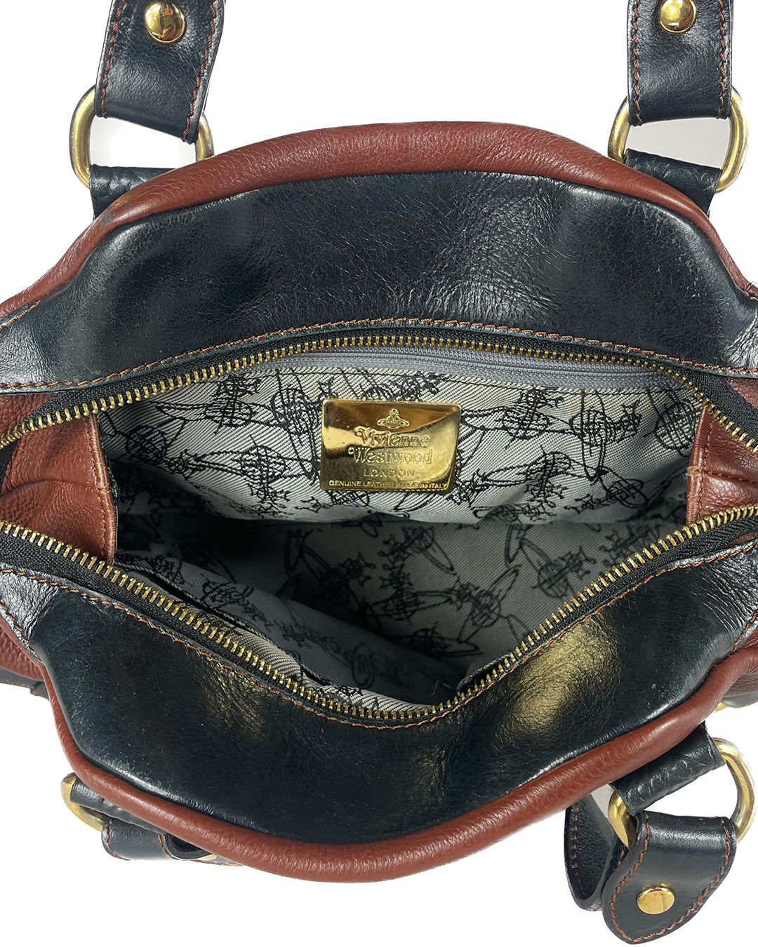 Leather Buckle Handbag