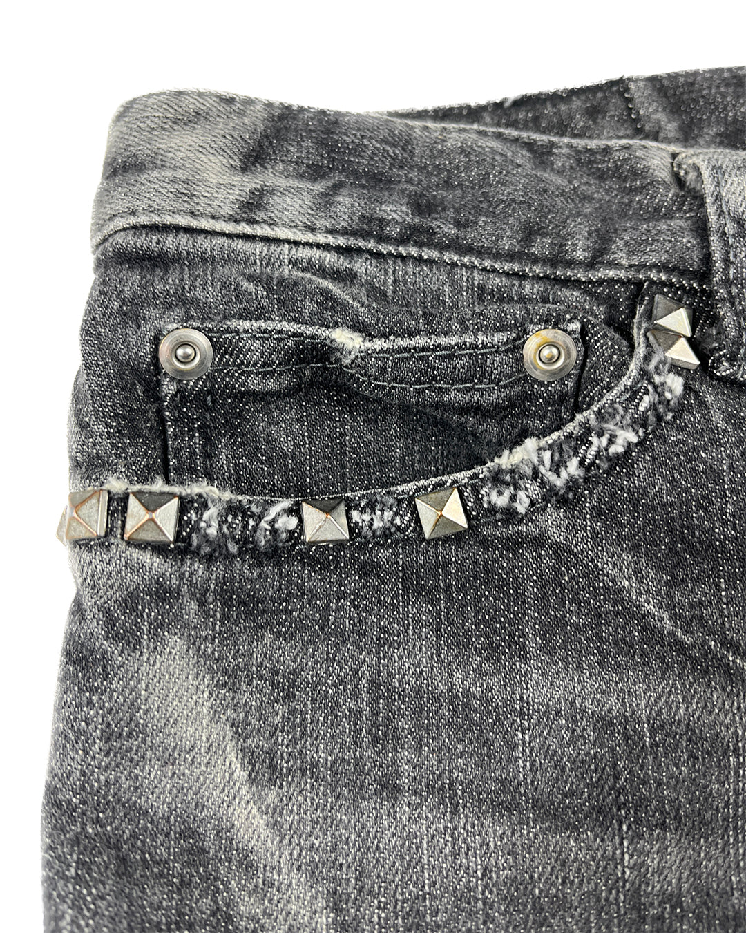 Studded Flare Jeans