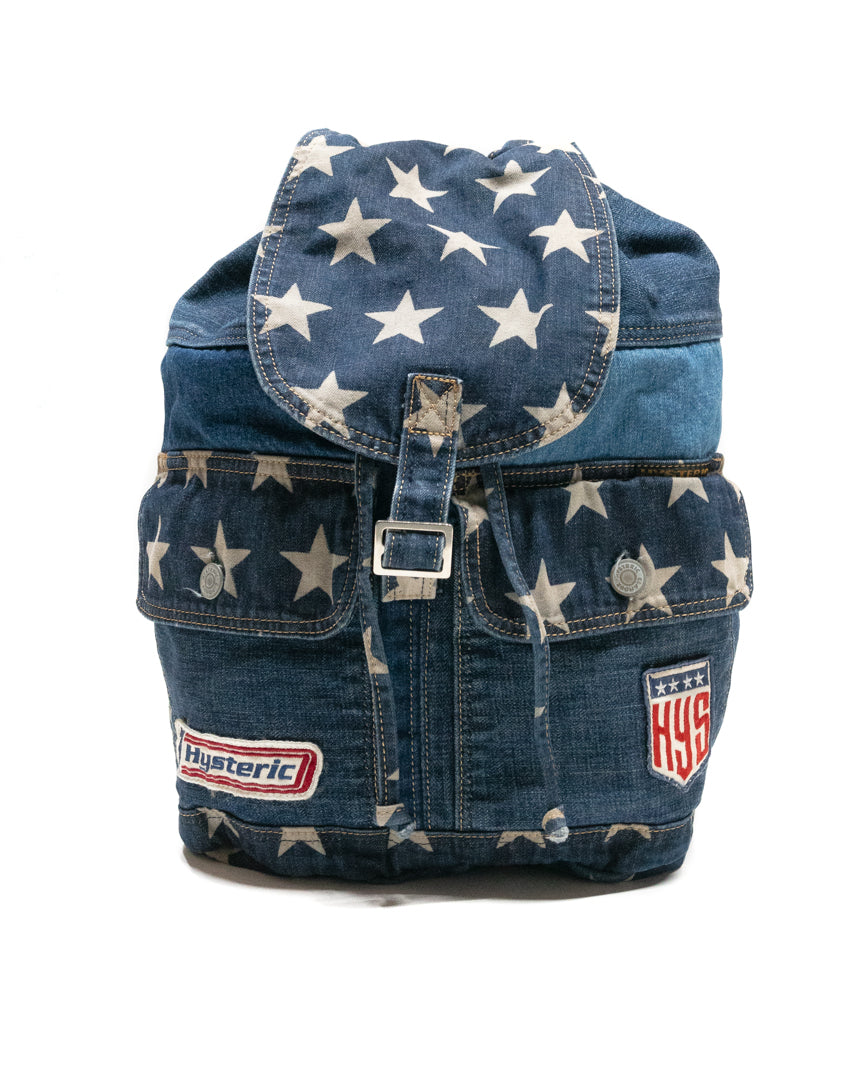 Denim Backpack