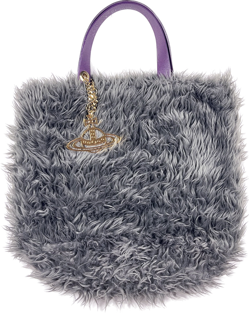 Fuzzy Orb Tote