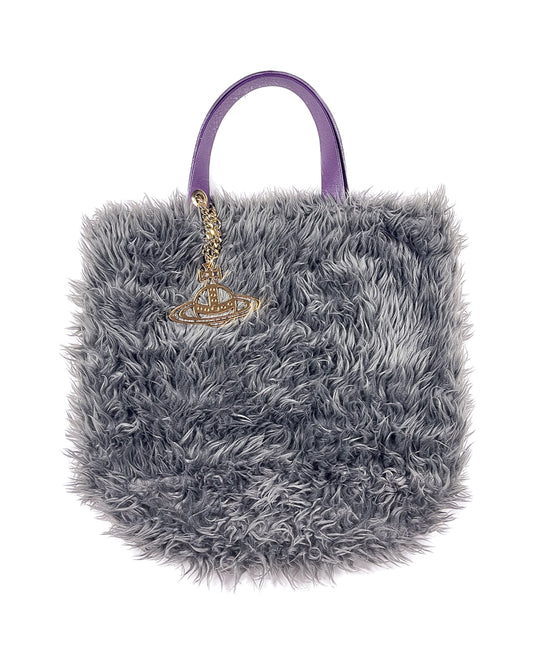 Fuzzy Orb Tote