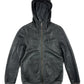Leather Hoodie