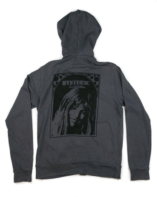 Zip-up Graphic Hoodie