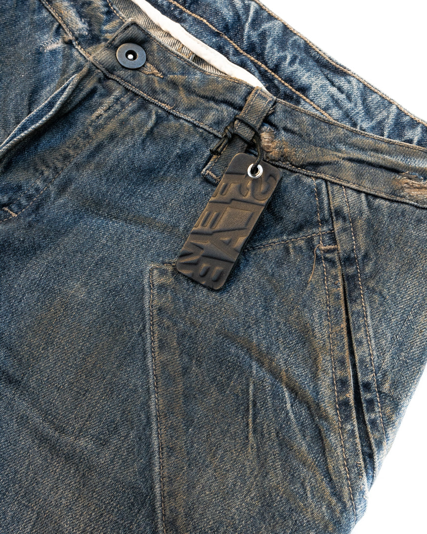 Rick Owens Drkshdw spiral cut jeansパンツ