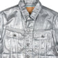 Waxed Silver Denim Jacket