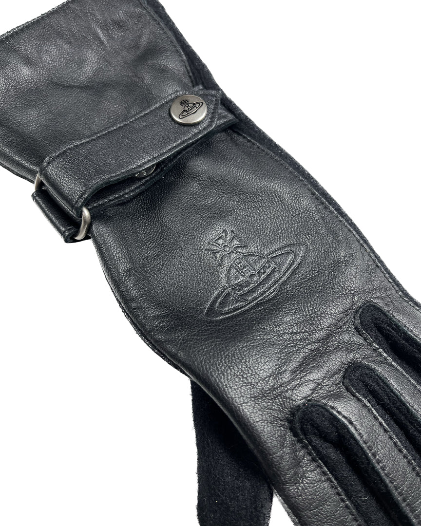 Leather Orb Gloves